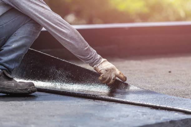 Professional Wet Basement Repair technician working in McBain, MI